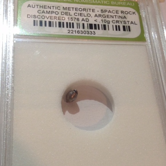 4 RARE Authentic Meteorite 1576AD Space Rocks! - Picture 4 of 6